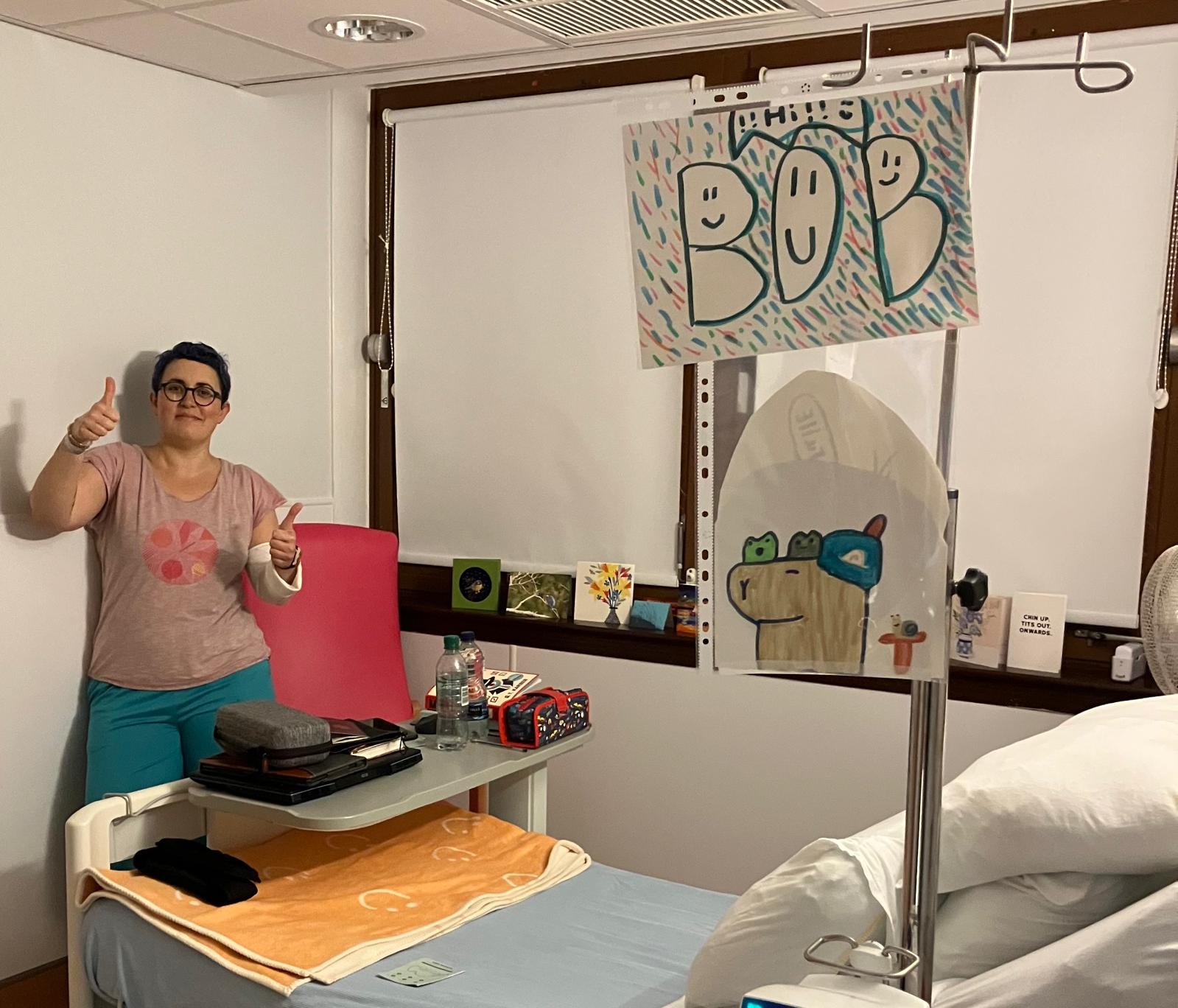 I now have my own room