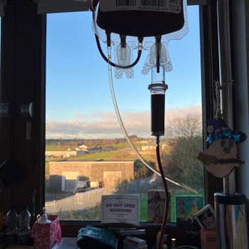 Blood transfusion, rest and rainbows