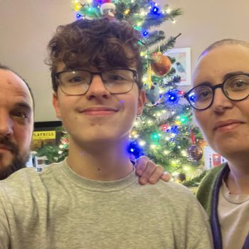 Back at home for Christmas